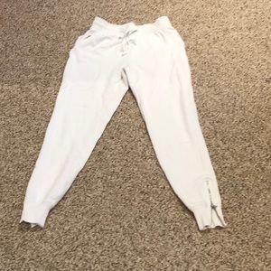 White Aerie Joggers